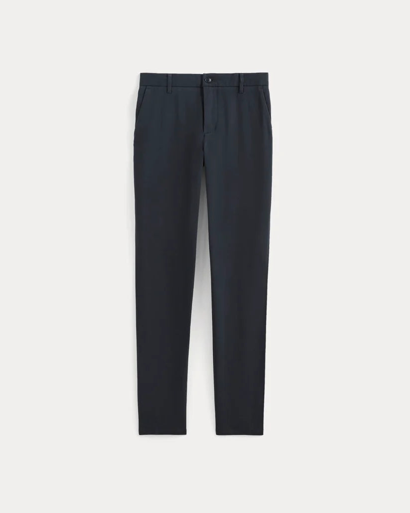 Deep Navy Athletic Performance Chino Trousers for Men - gallery