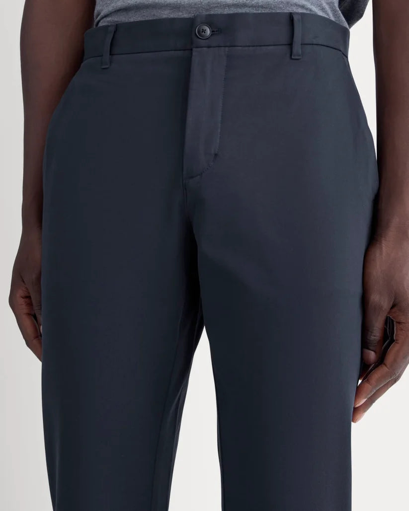Deep Navy Athletic Performance Chino Trousers for Men - gallery