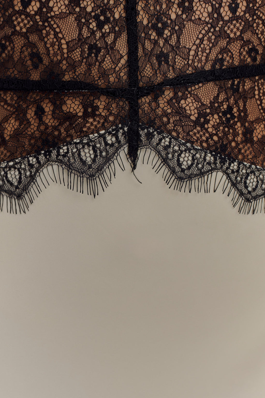 Dinah Lace and Satin Maxi Dress for Women - gallery