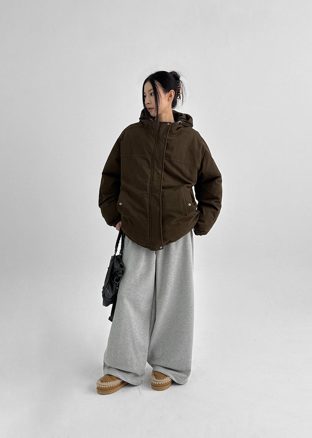 Wide Banding Pants Trousers for Women - gallery