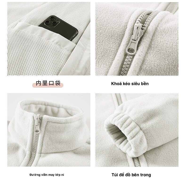 Fleece-Lined Hooded Windbreaker Jacket - gallery