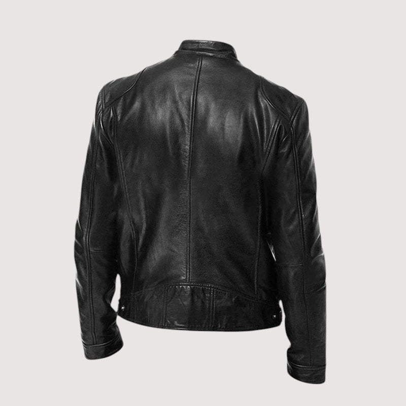 Faux Leather Jacket for Men - gallery