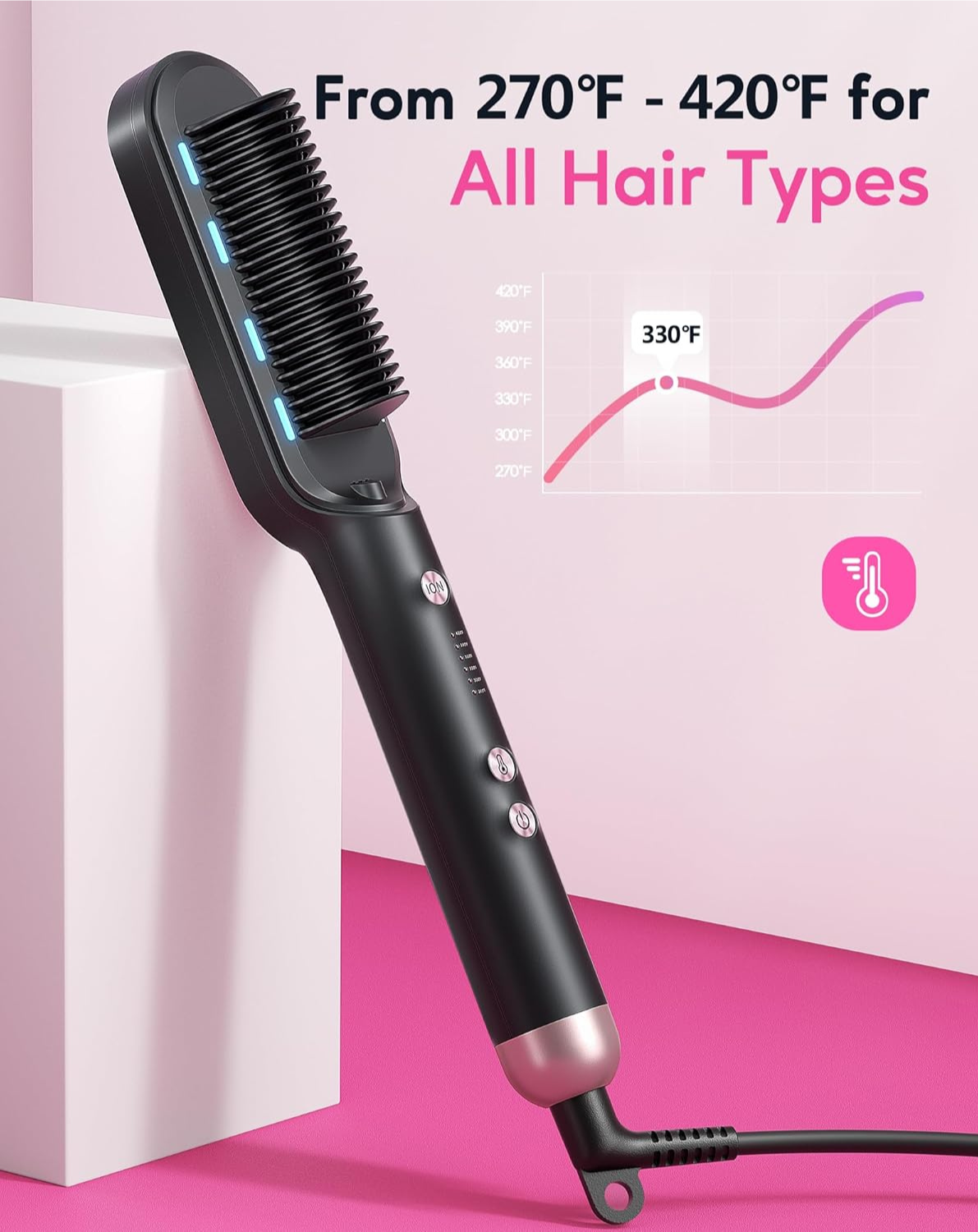 Bianca Ion Straightening Hair Brush