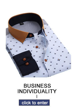 Slim Fit Long Sleeve Business Shirt for Men - gallery