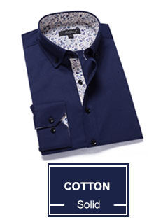 Slim Fit Long Sleeve Business Shirt for Men - gallery