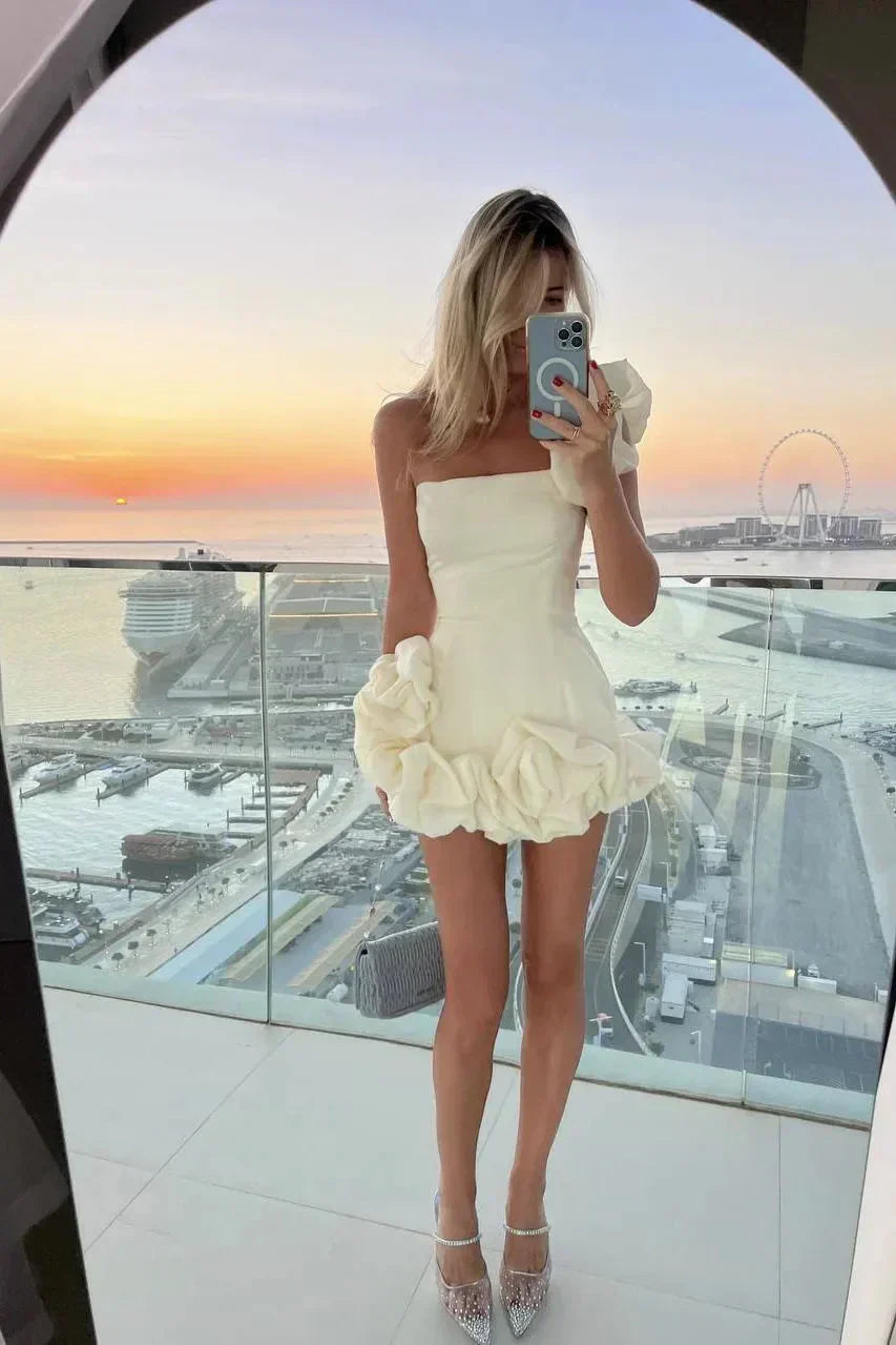 Erica - Stylish Floral Mini Dress