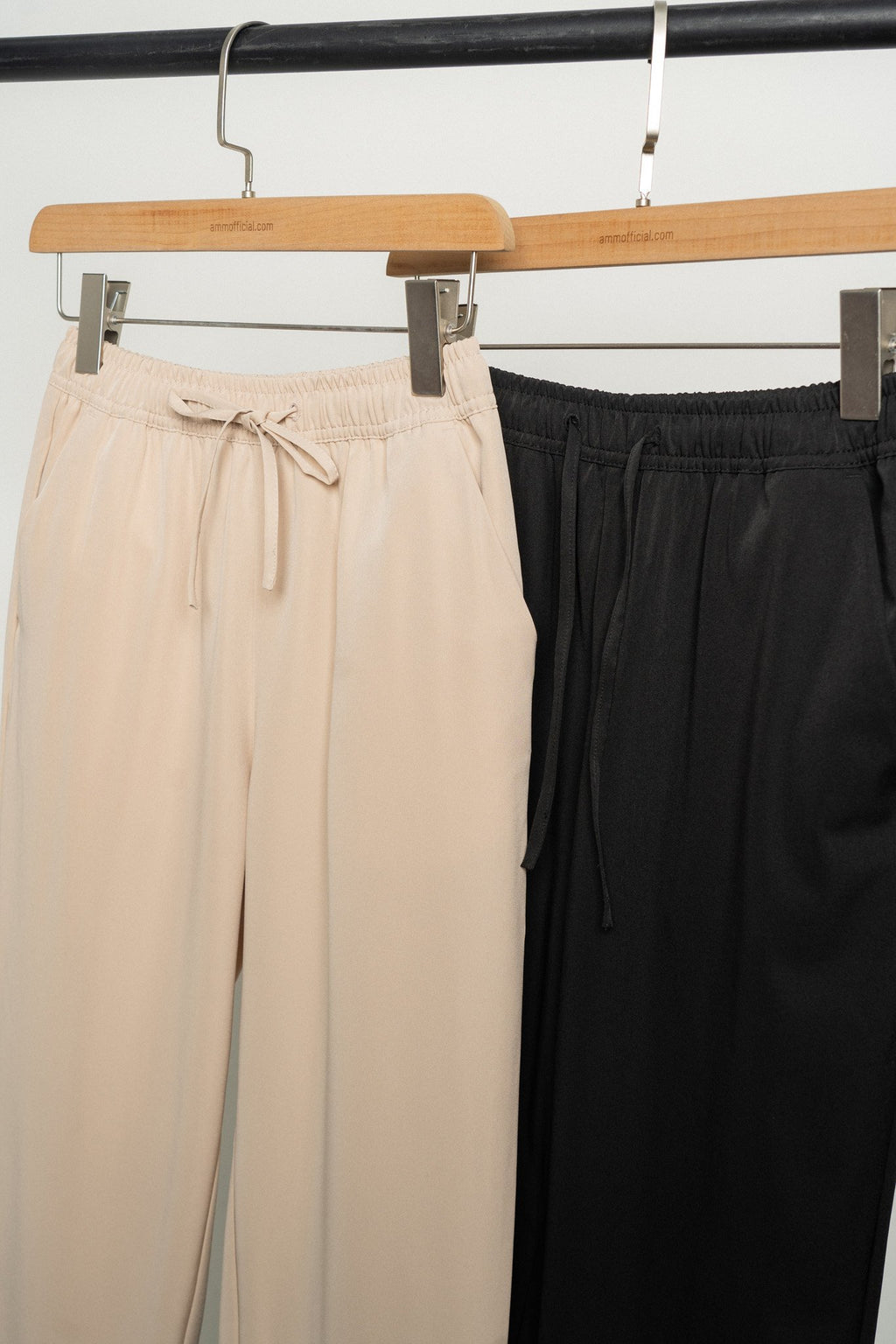 Drawstring Straight-Leg Trousers for Women - gallery