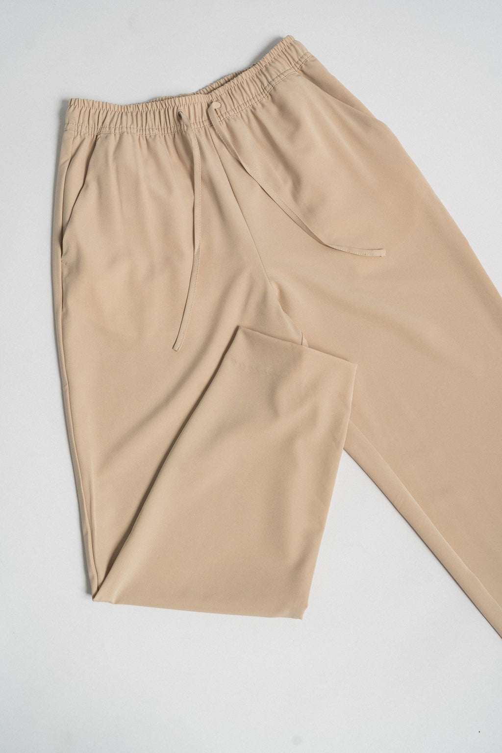 Drawstring Straight-Leg Trousers for Women - gallery