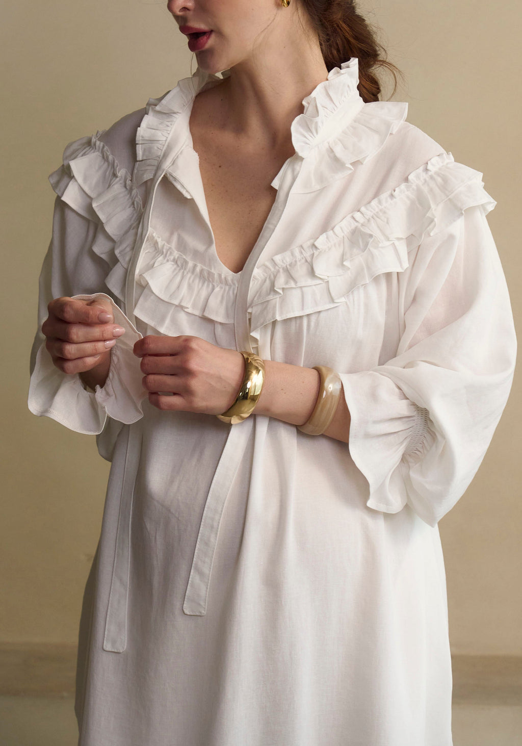 Freya Linen Dress - gallery