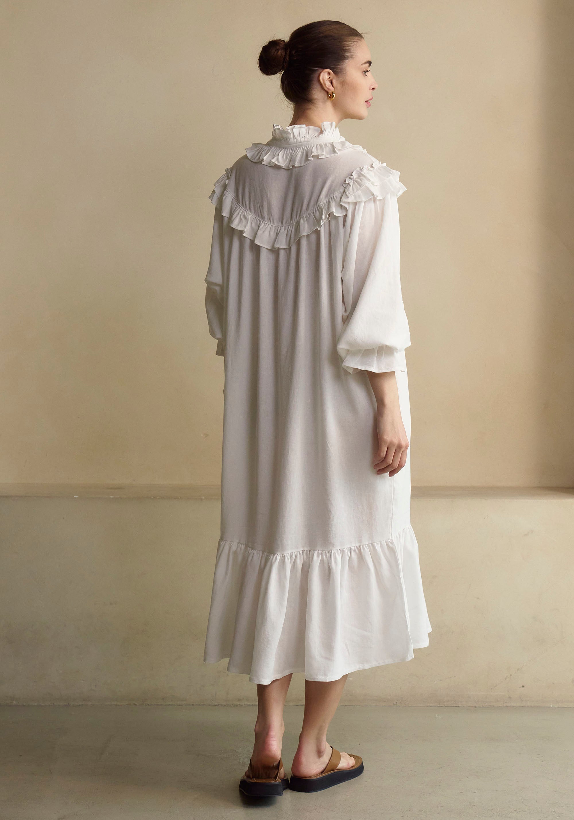Freya Linen Dress - gallery