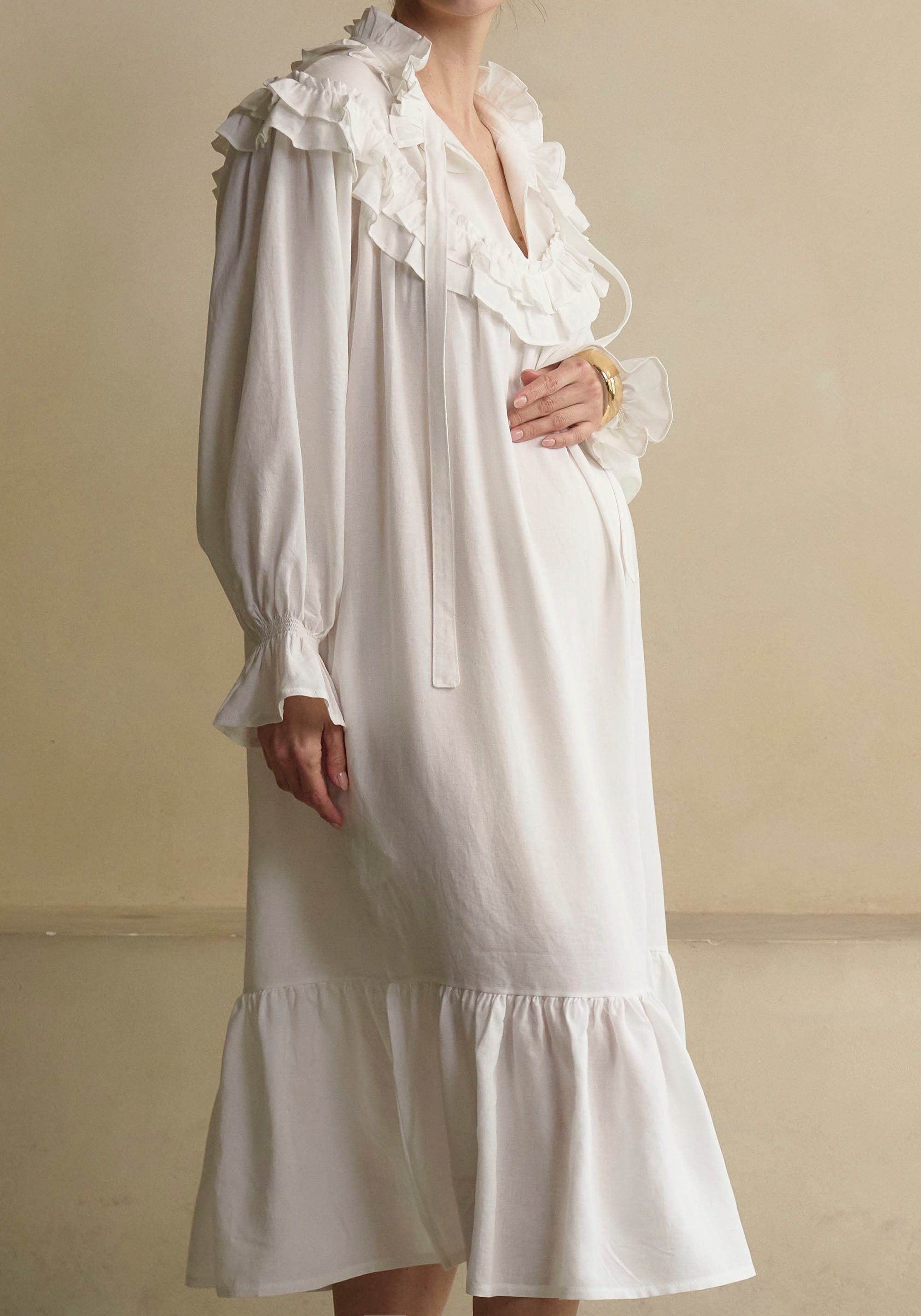 Freya Linen Dress - gallery