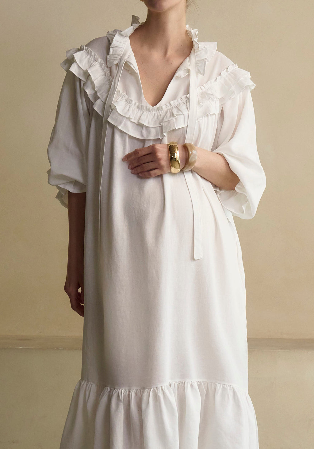 Freya Linen Dress - gallery