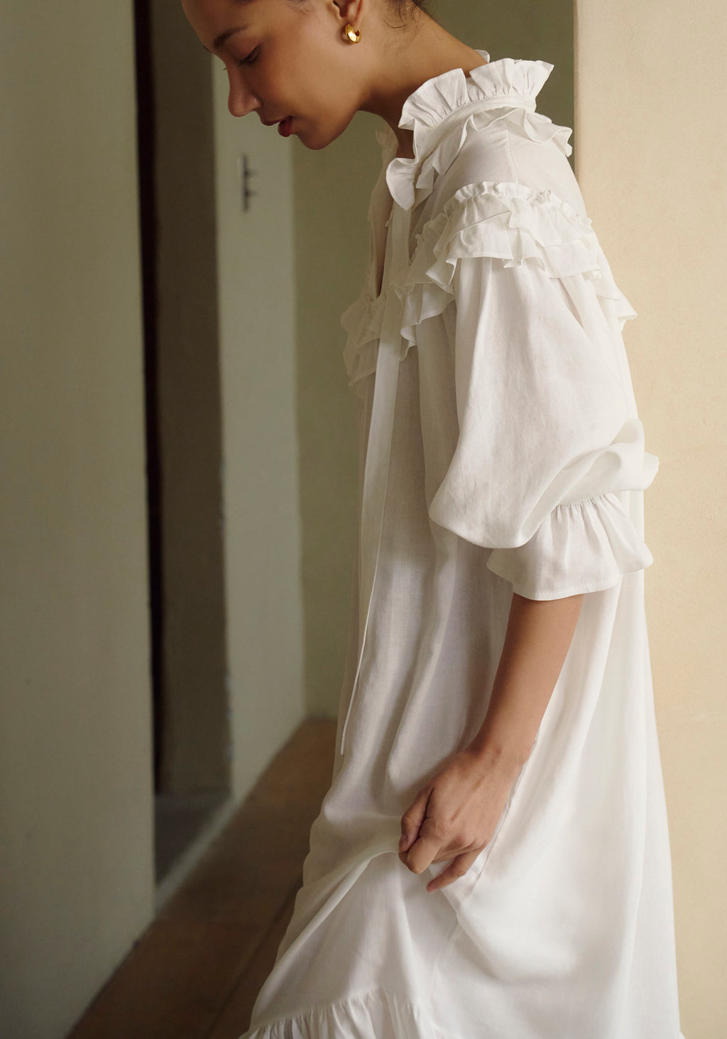 Freya Linen Dress - gallery