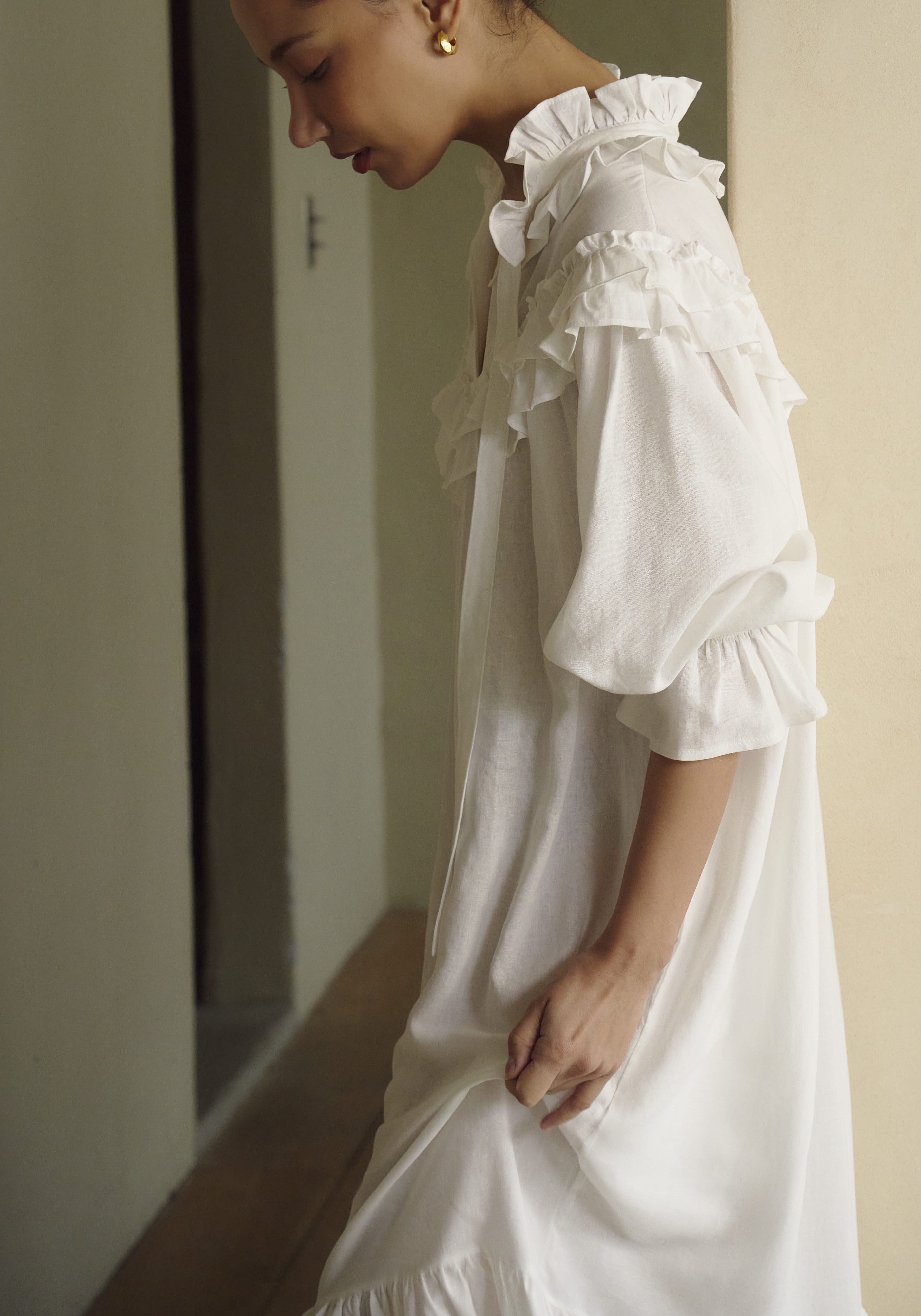 Freya Linen Dress - gallery