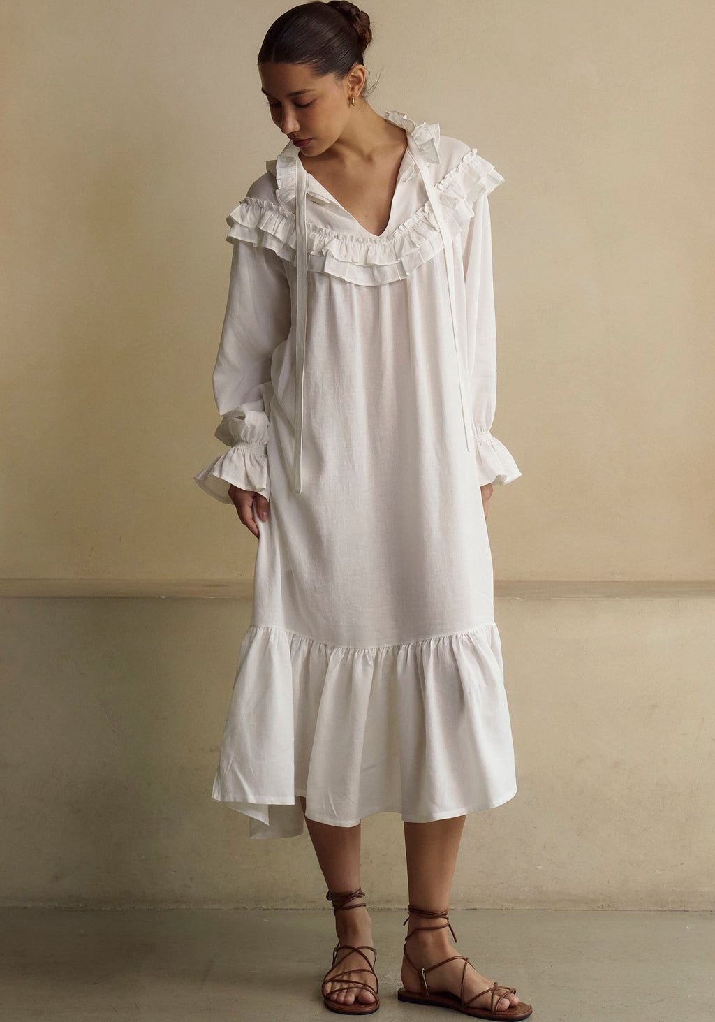 Freya Linen Dress - gallery