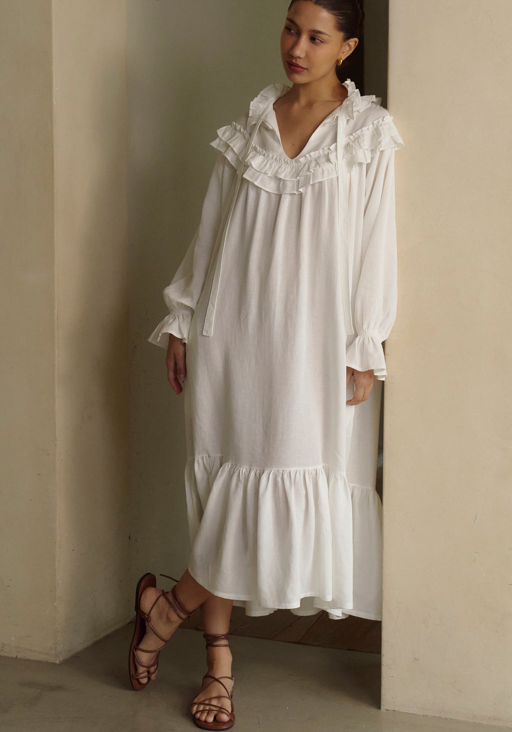 Freya Linen Dress