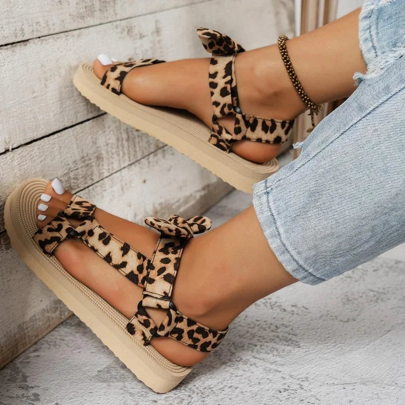Women's Footwear in Chic Leopard Print