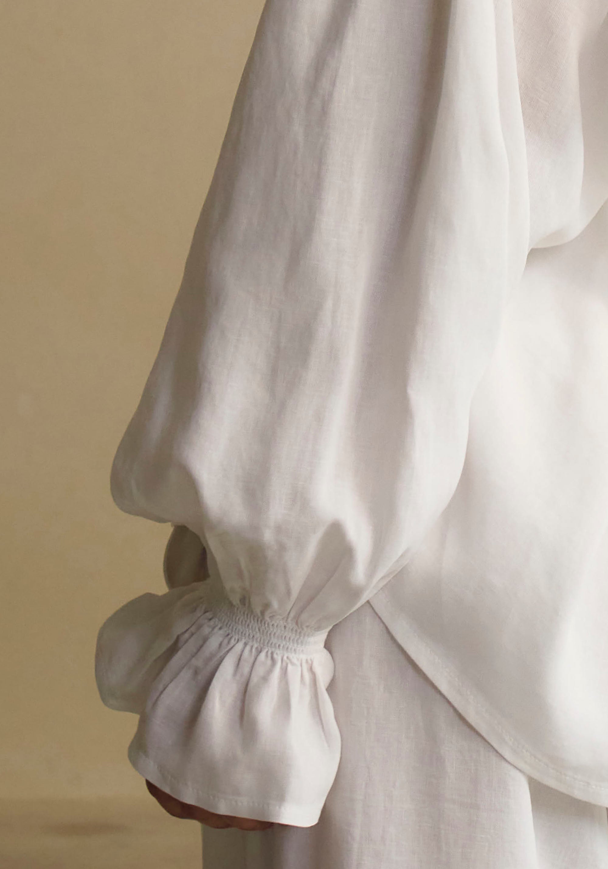 Freya Linen Blouse & Pants Set - gallery