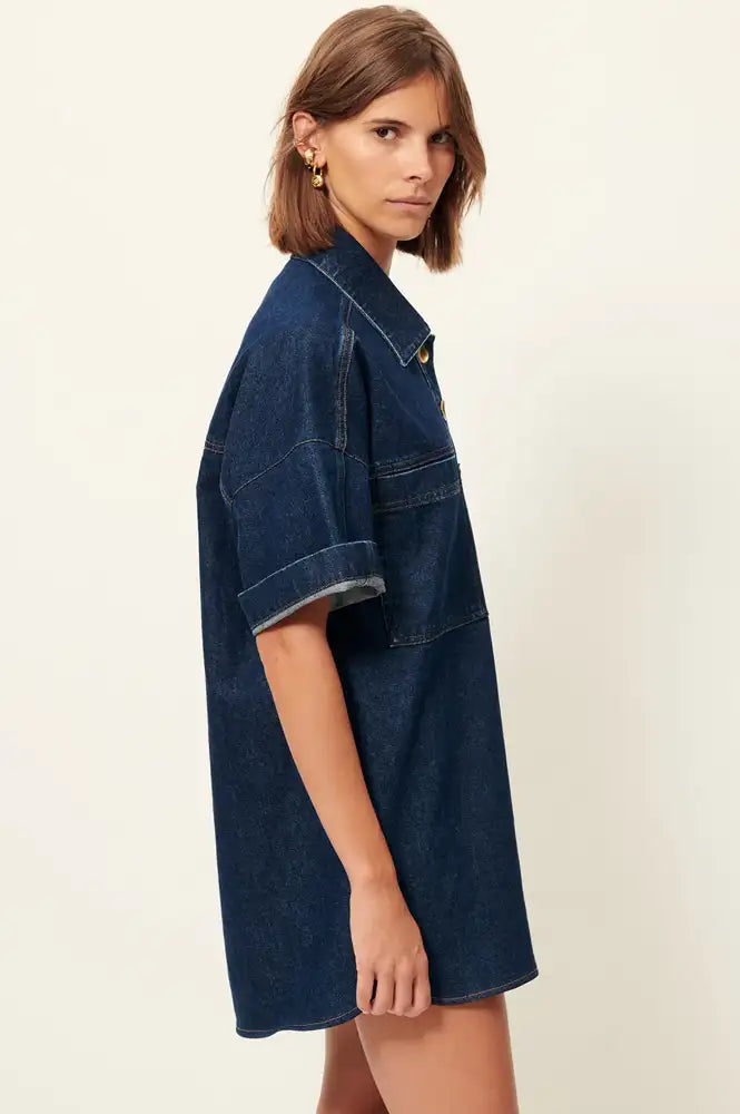 Nimaya Denim Dress - gallery