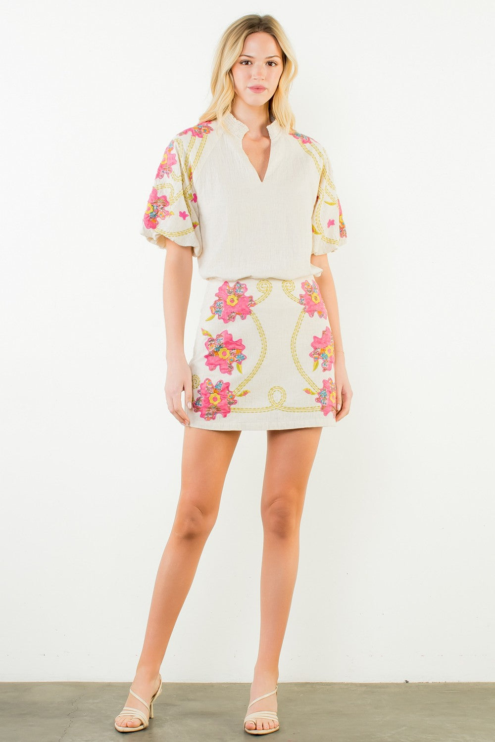Vivienne Bubble Sleeve Top for Women