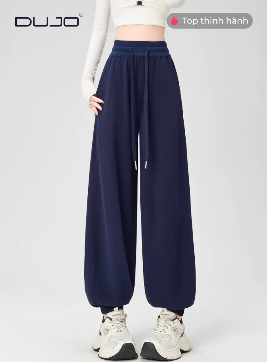 Cuffed Jogger Trousers for Women - gallery