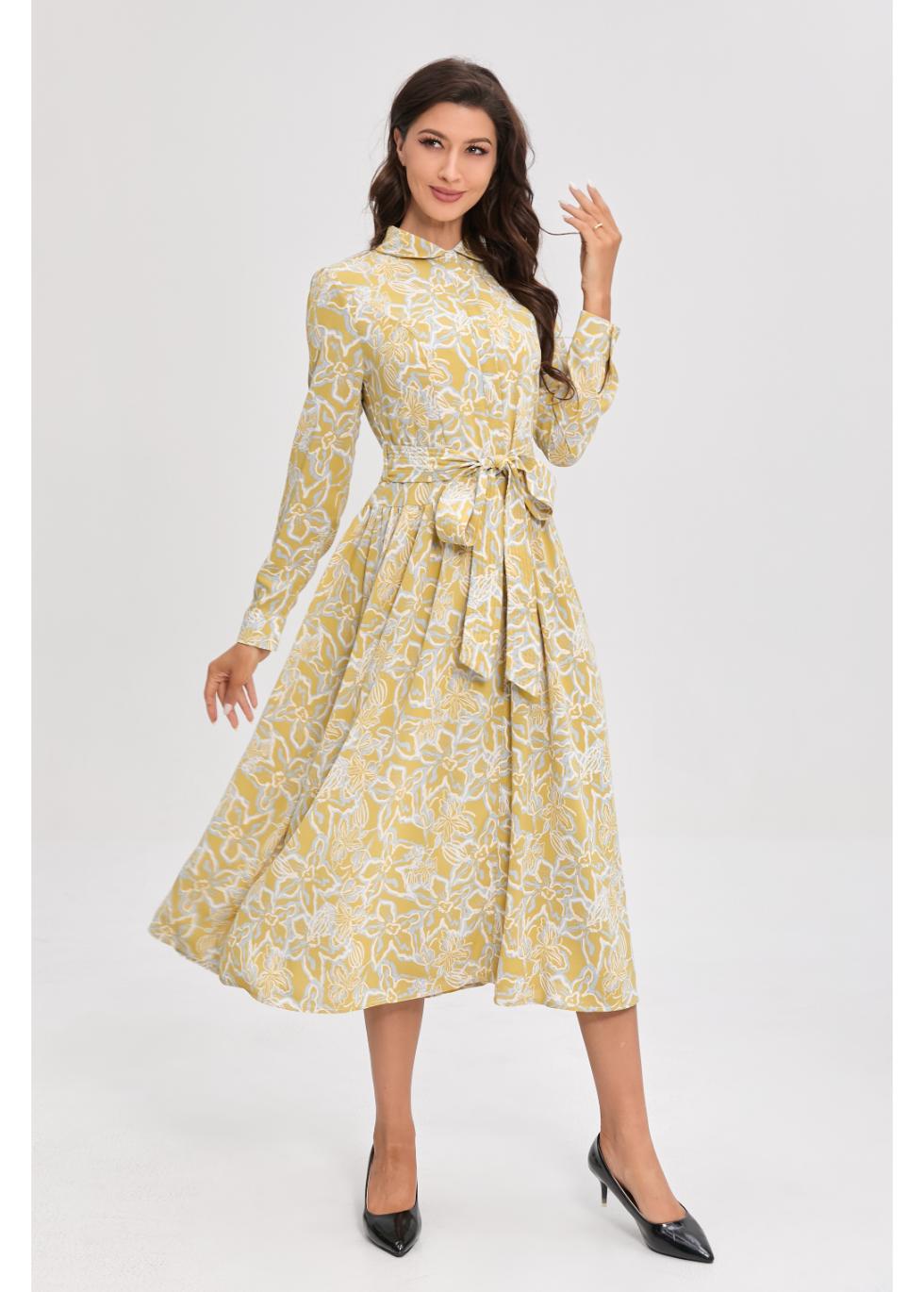 Sunbloom Midi Dress — gallery