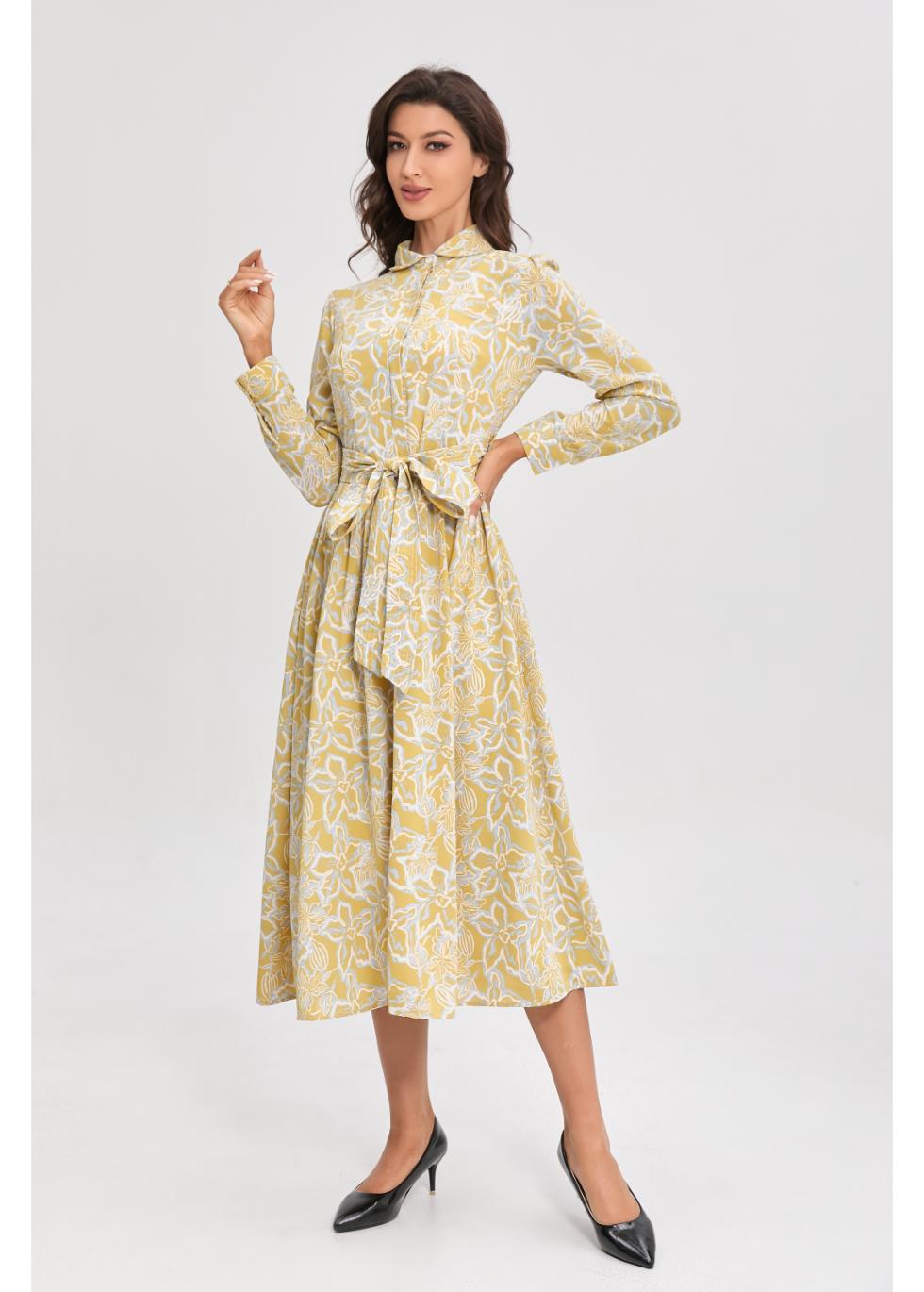 Sunbloom Midi Dress — gallery