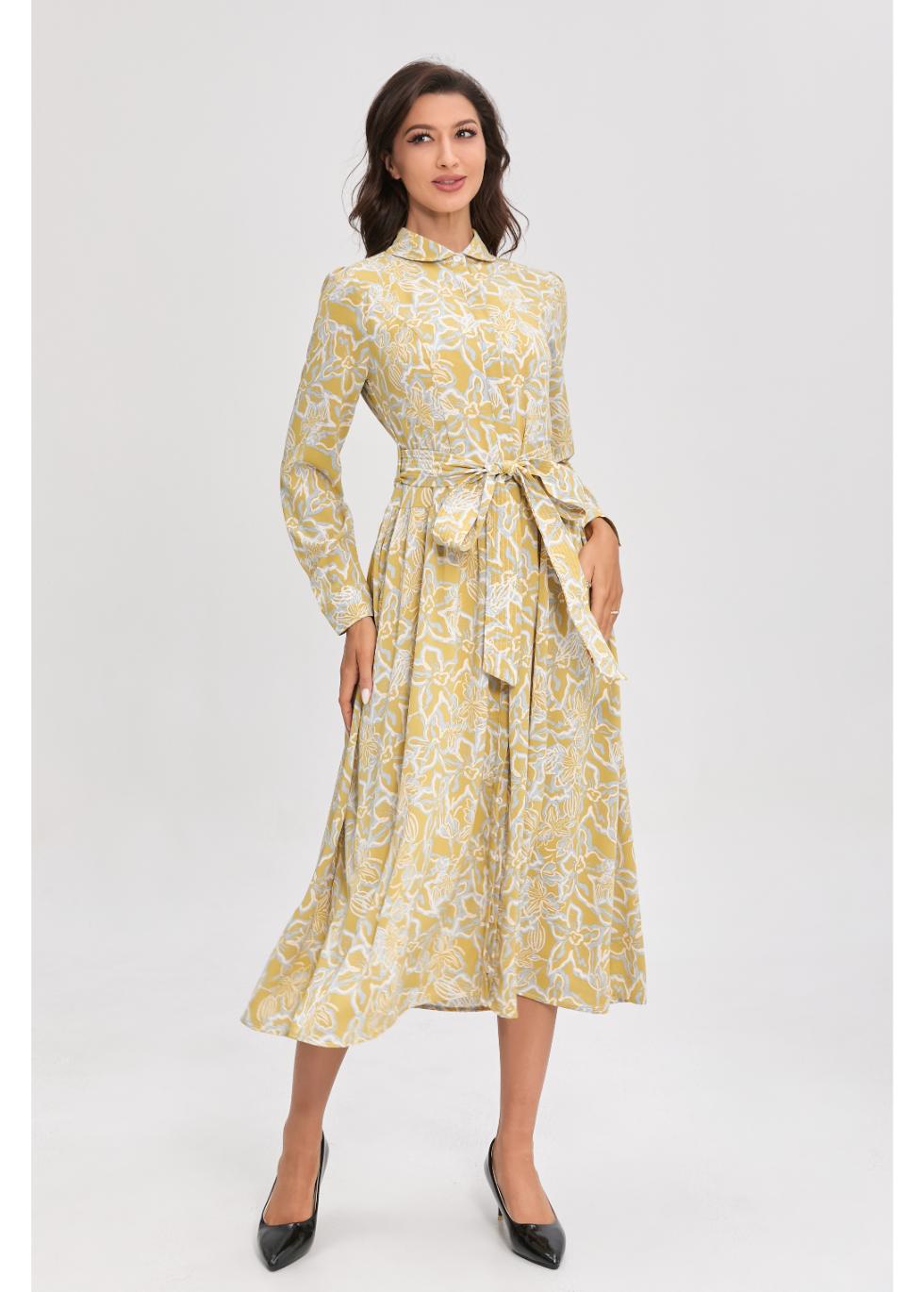 Sunbloom Midi Dress — gallery
