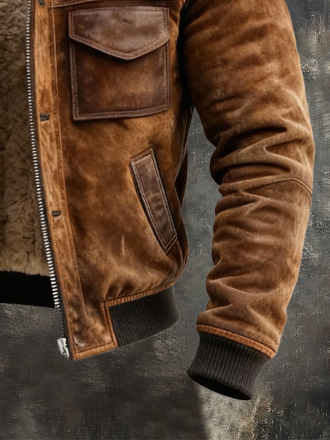 Sherpa-Lined Jacket for Men - gallery