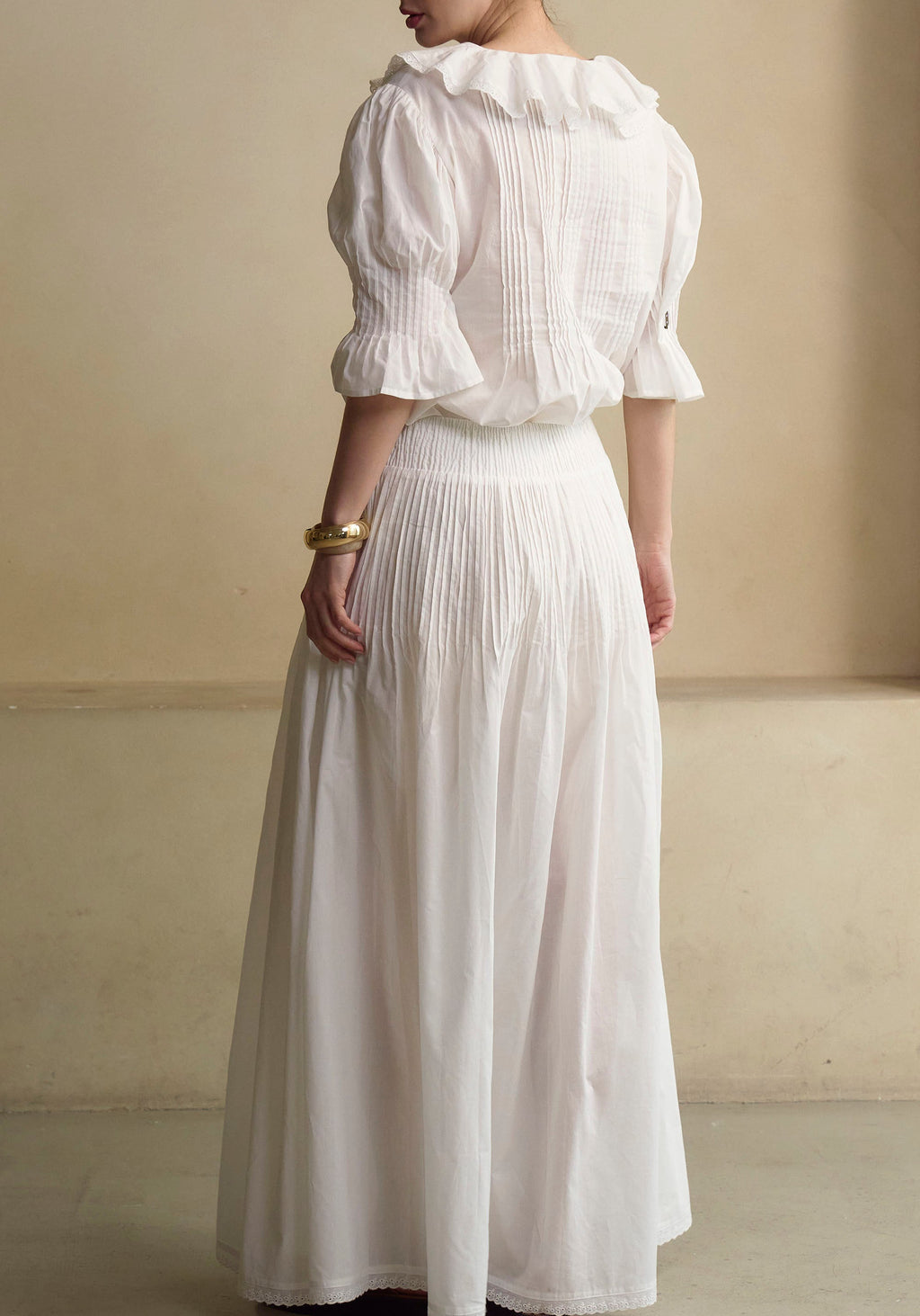 Hestia Linen Top & Skirt Set - gallery