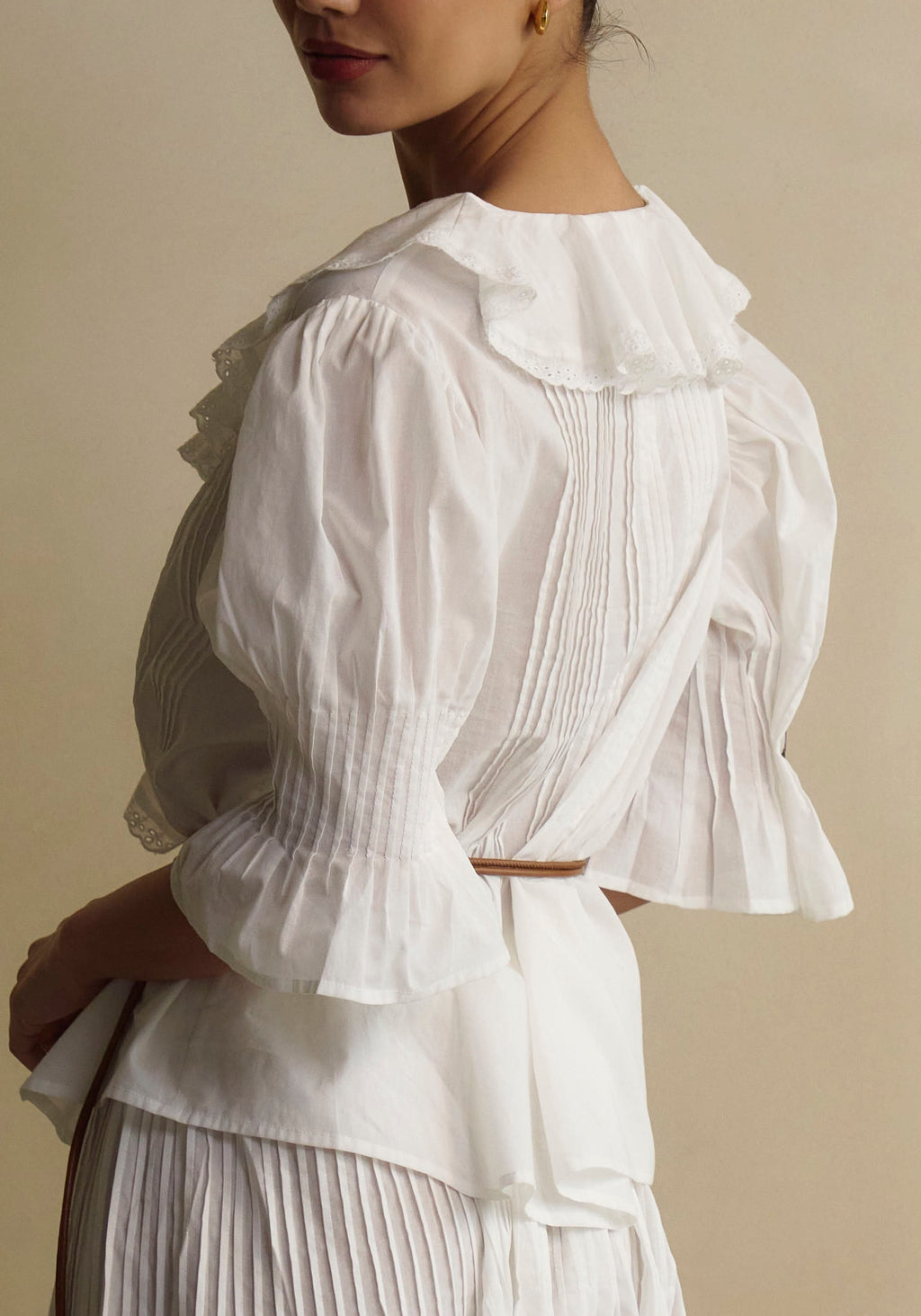 Hestia Linen Top & Skirt Set - gallery