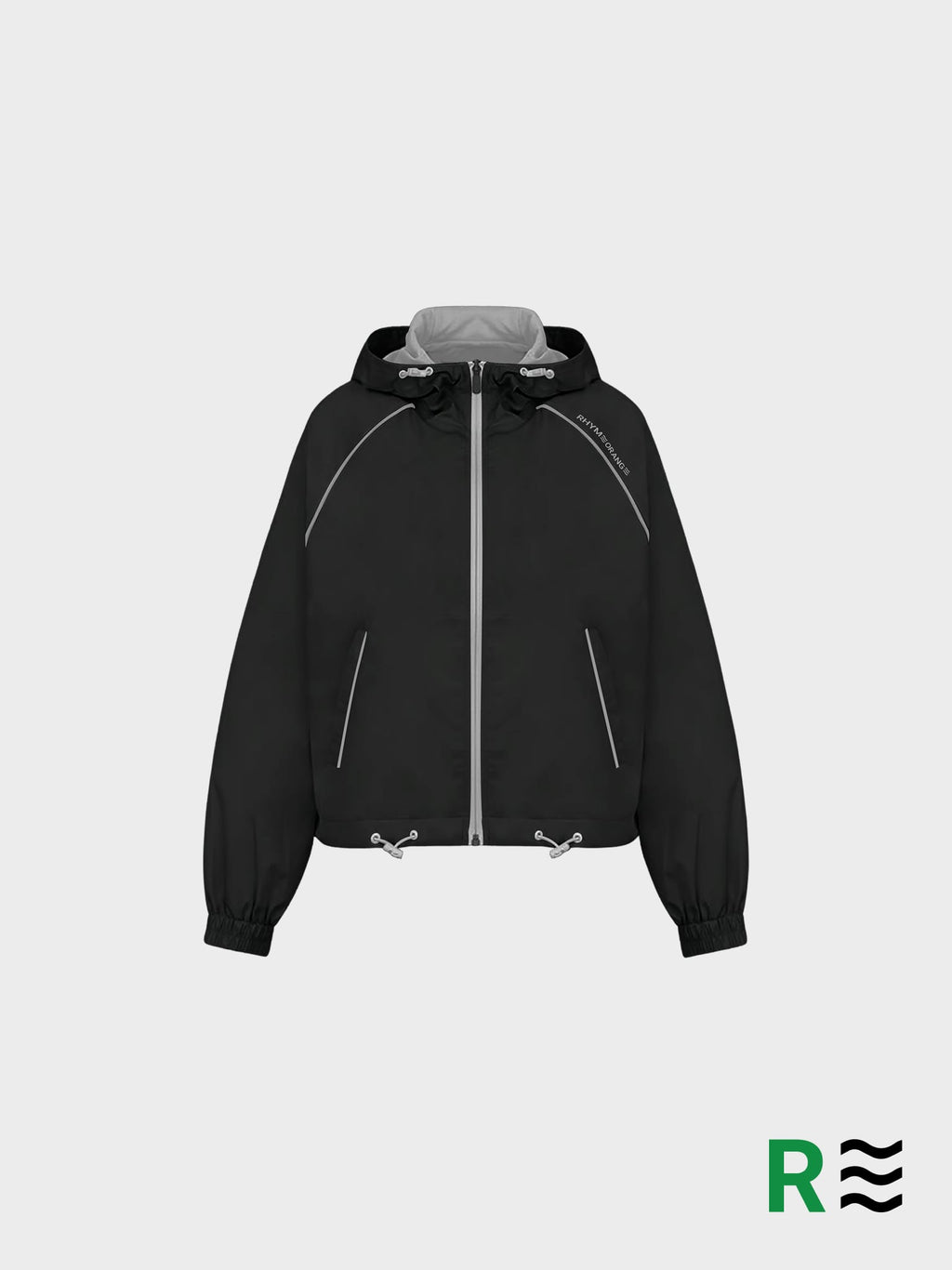 Cropped Sun-Protection Jacket for Women - Black