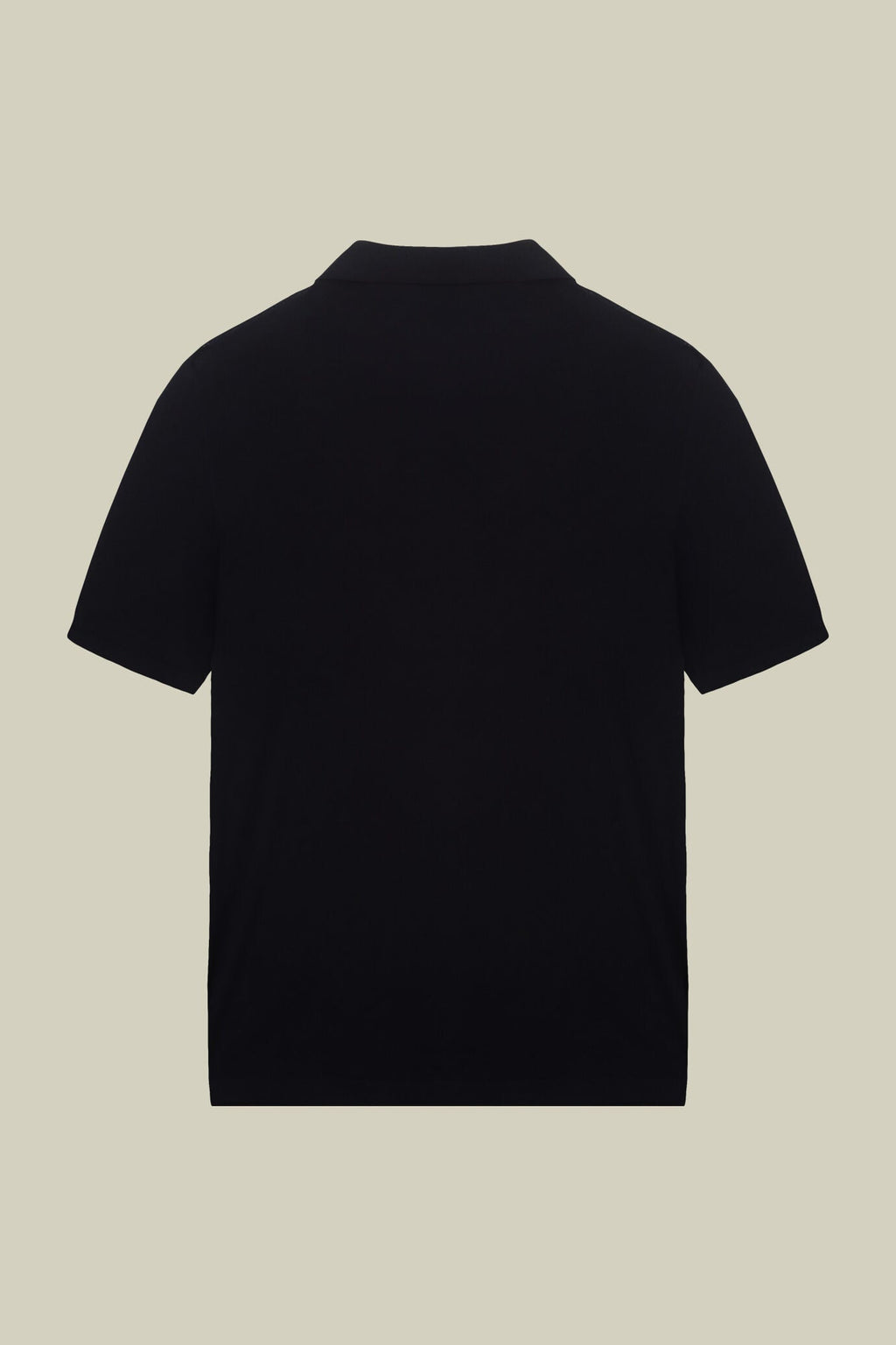 Cotton Crepe Derby Collar Polo Shirt for Men — gallery