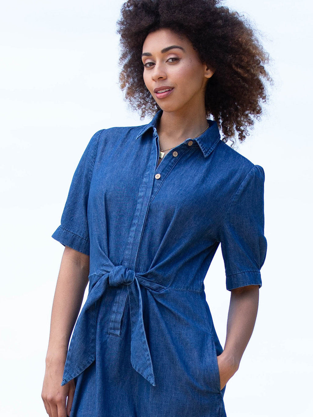 Woodbridge Denim Dress — gallery