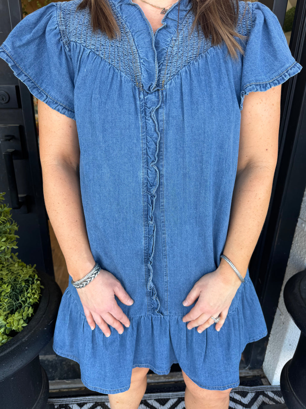 Nova Dress- Light Denim - gallery