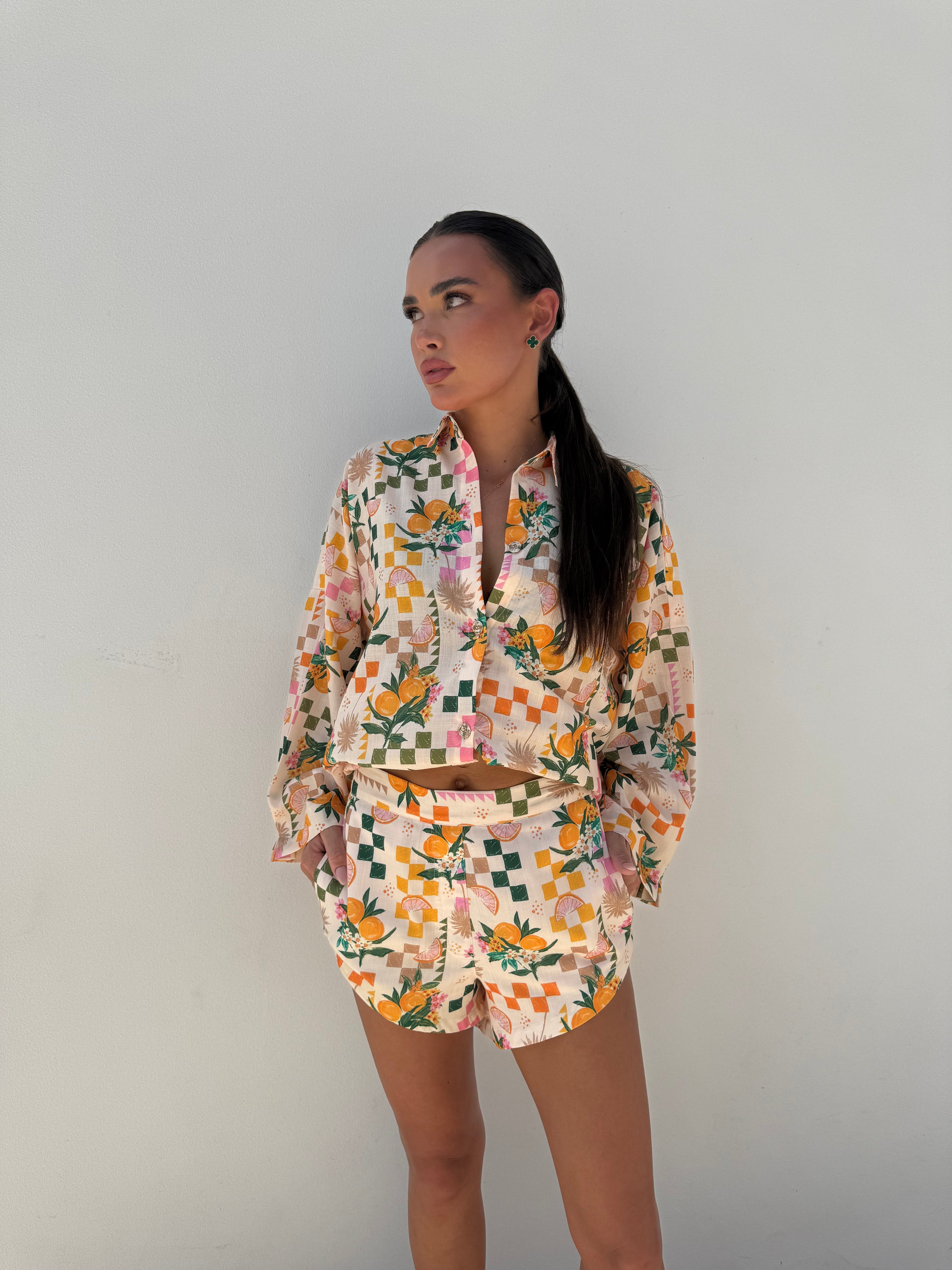 Sable Foncé Shorts -Citrus for Women - gallery