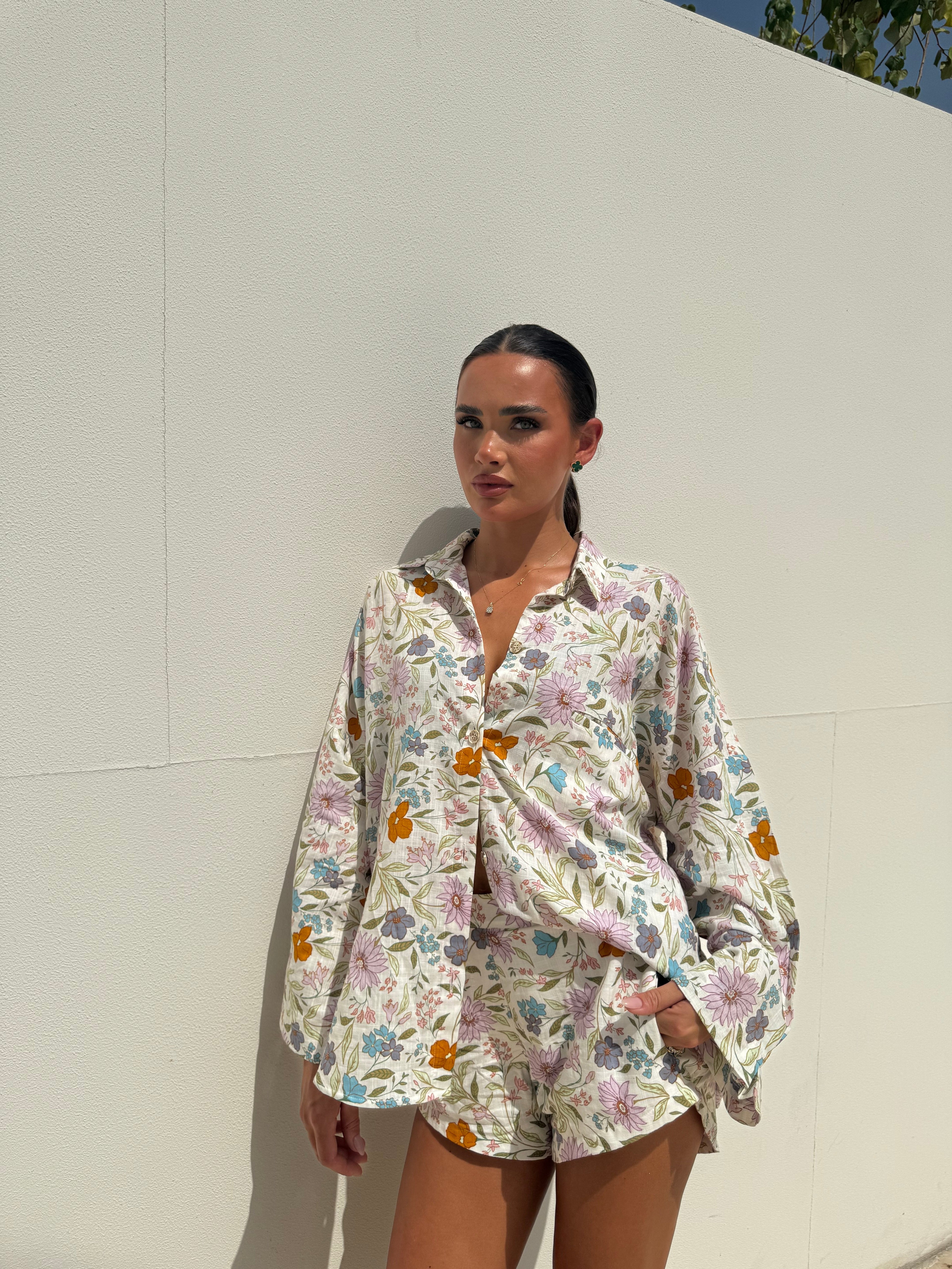 Sable Foncé Shirt- Floral Top for Women - gallery