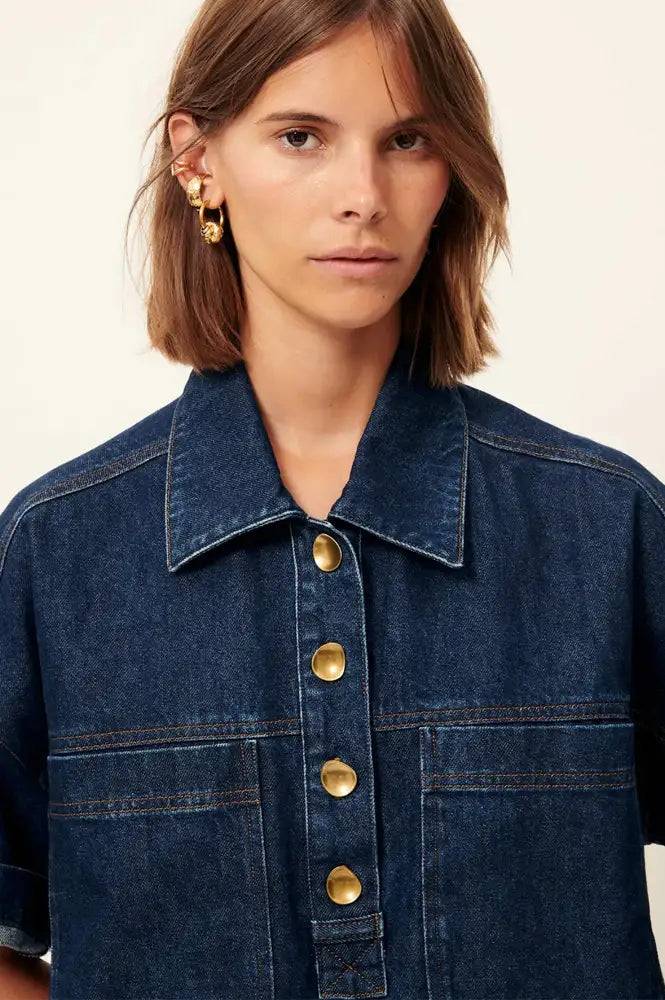 Nimaya Denim Dress - gallery