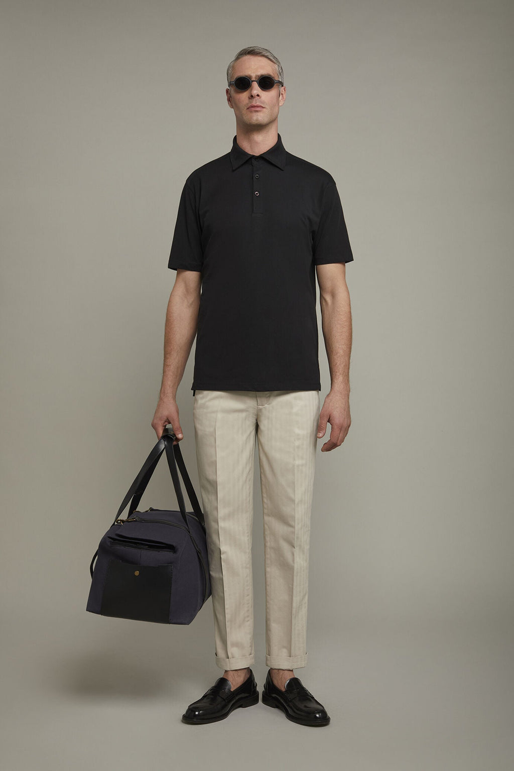 Supima Cotton Regular Fit Polo Shirt for Men