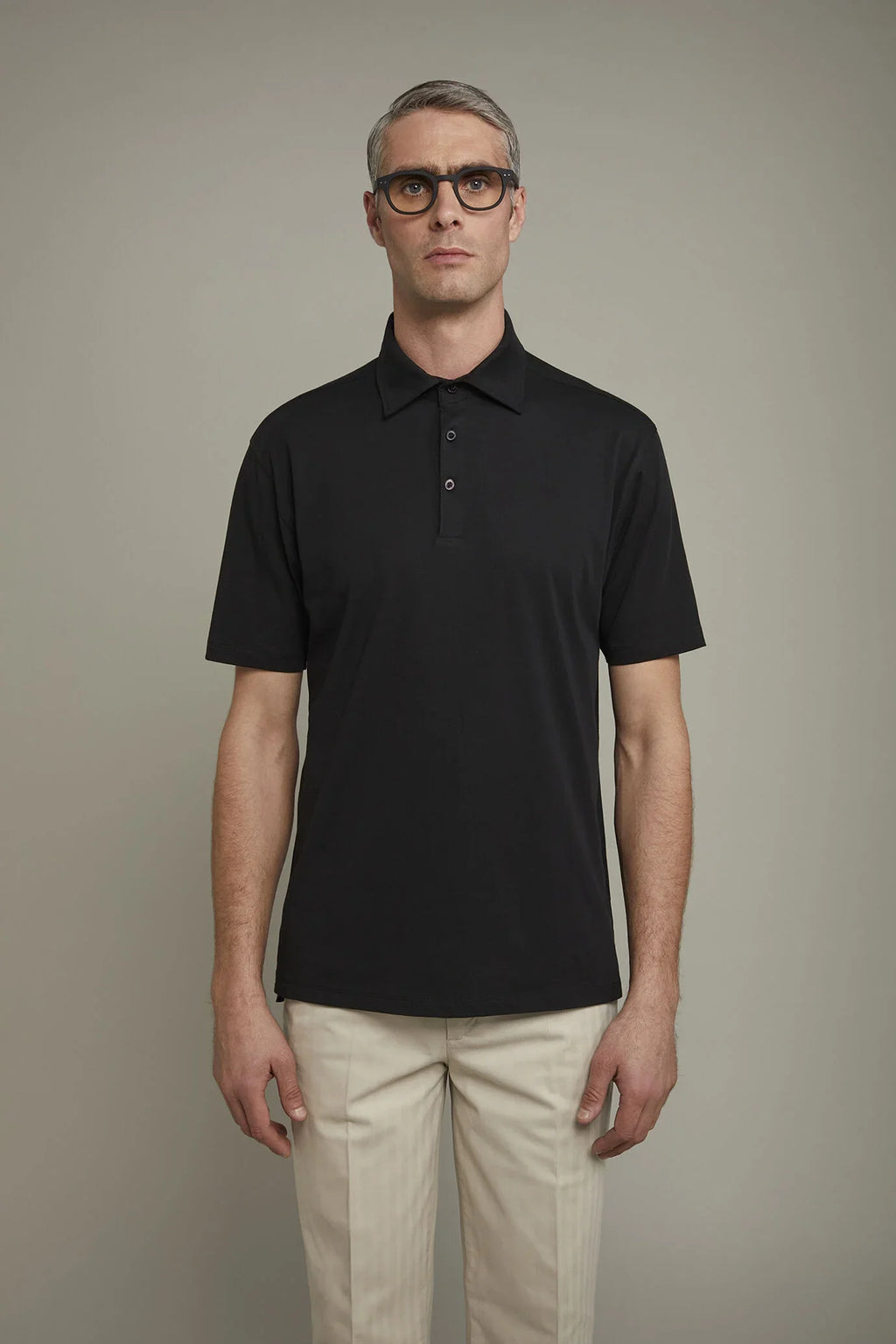 Supima Cotton Regular Fit Polo Shirt for Men — gallery