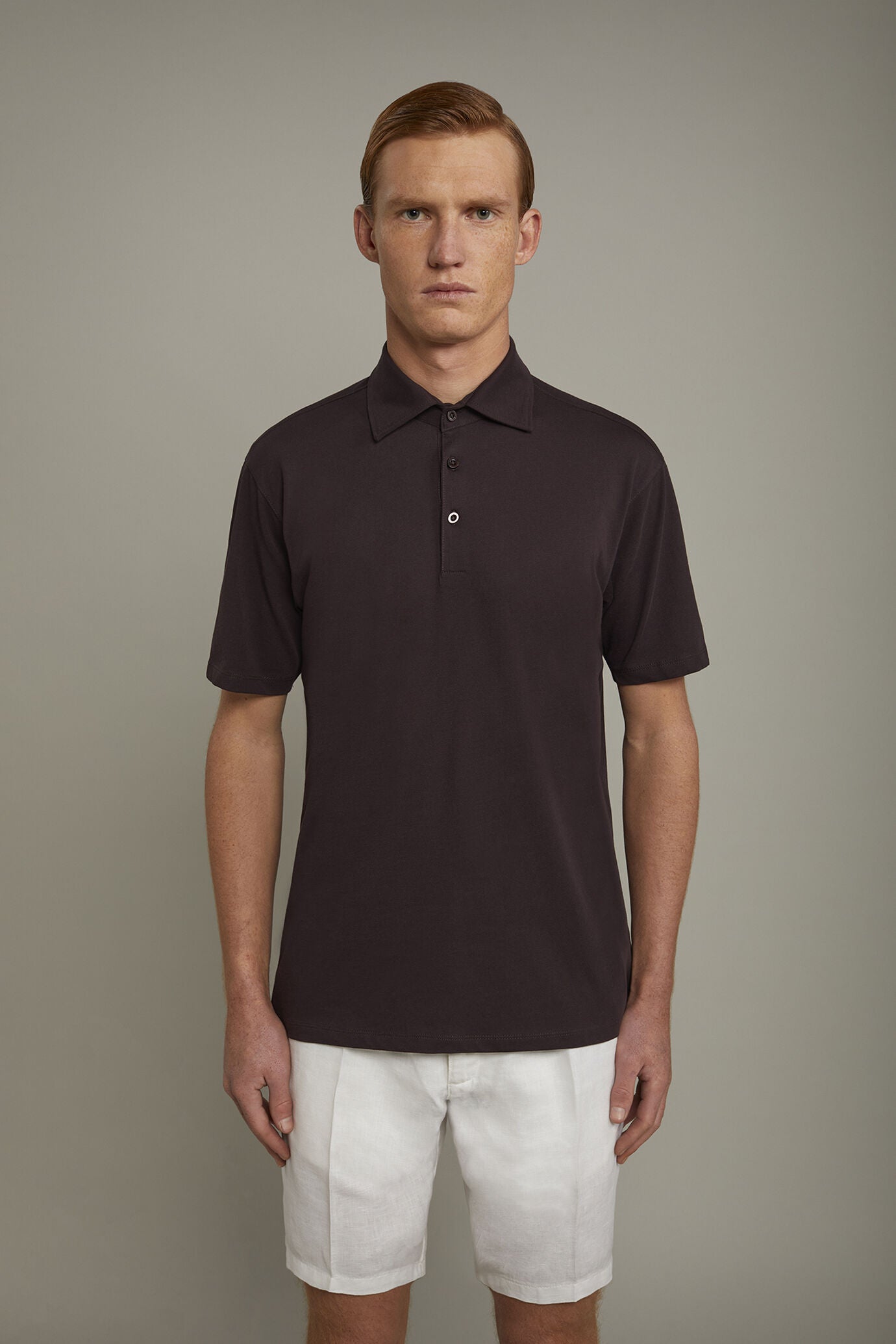 Supima Cotton Regular Fit Polo Shirt for Men — gallery