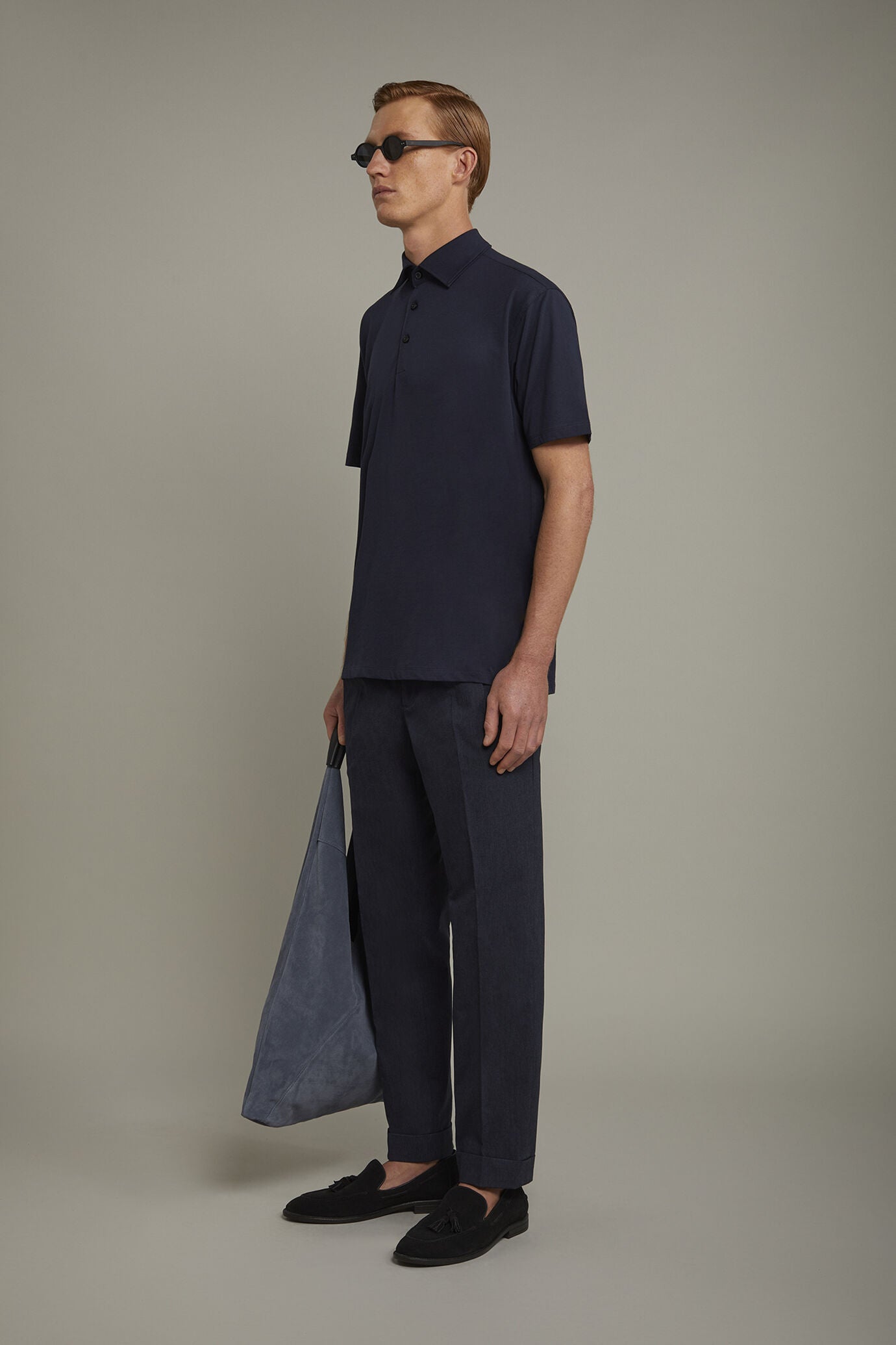 Supima Cotton Regular Fit Polo Shirt for Men — gallery