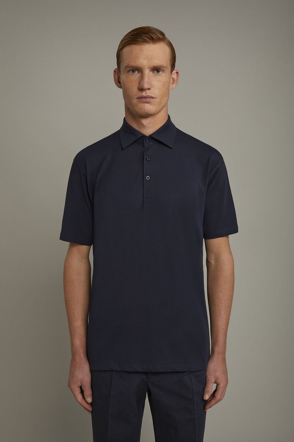 Supima Cotton Regular Fit Polo Shirt for Men — gallery