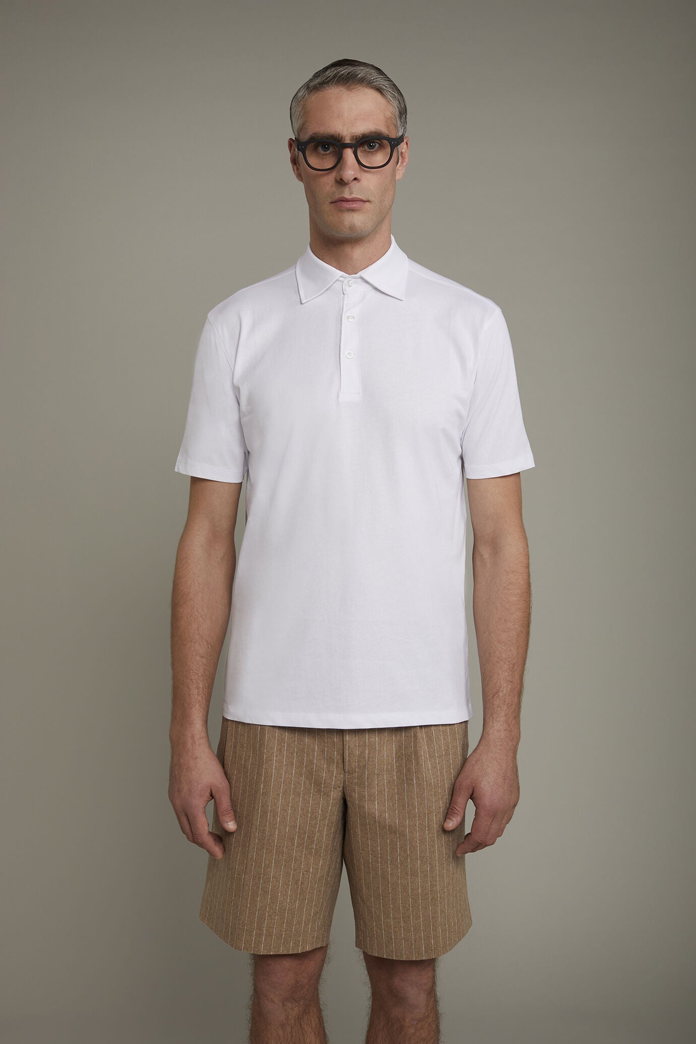 Supima Cotton Regular Fit Polo Shirt for Men — gallery