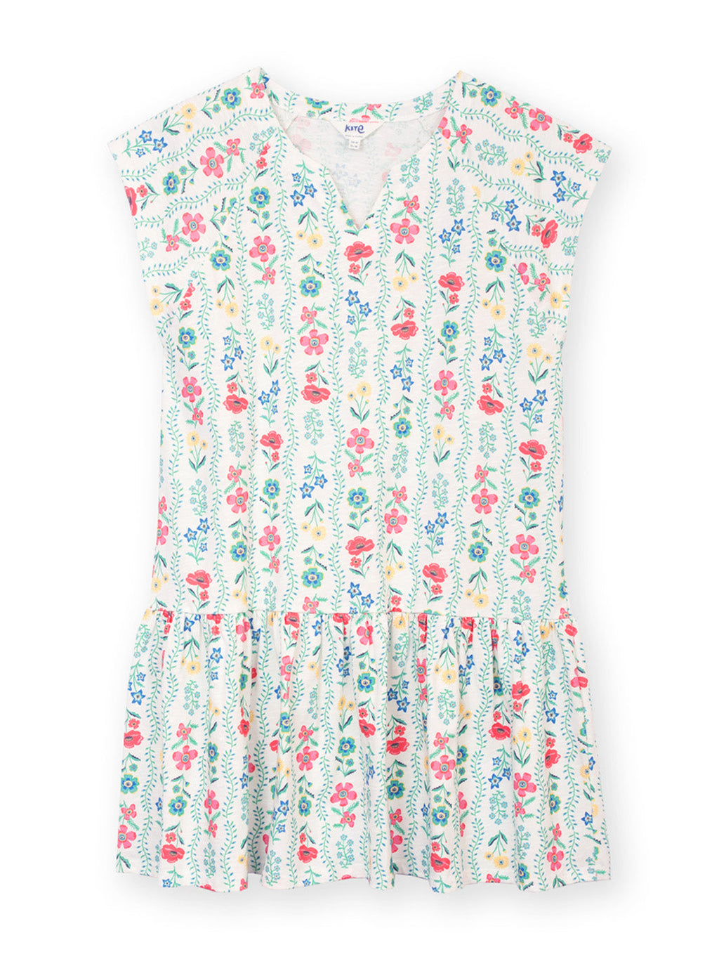 Bookham Slub Jersey Dress Flower Press — gallery