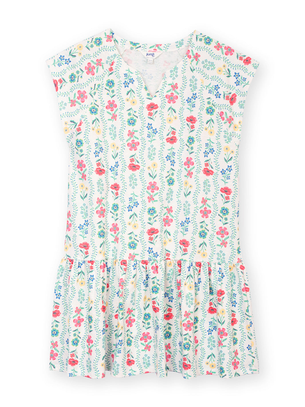 Bookham Slub Jersey Dress Flower Press — gallery