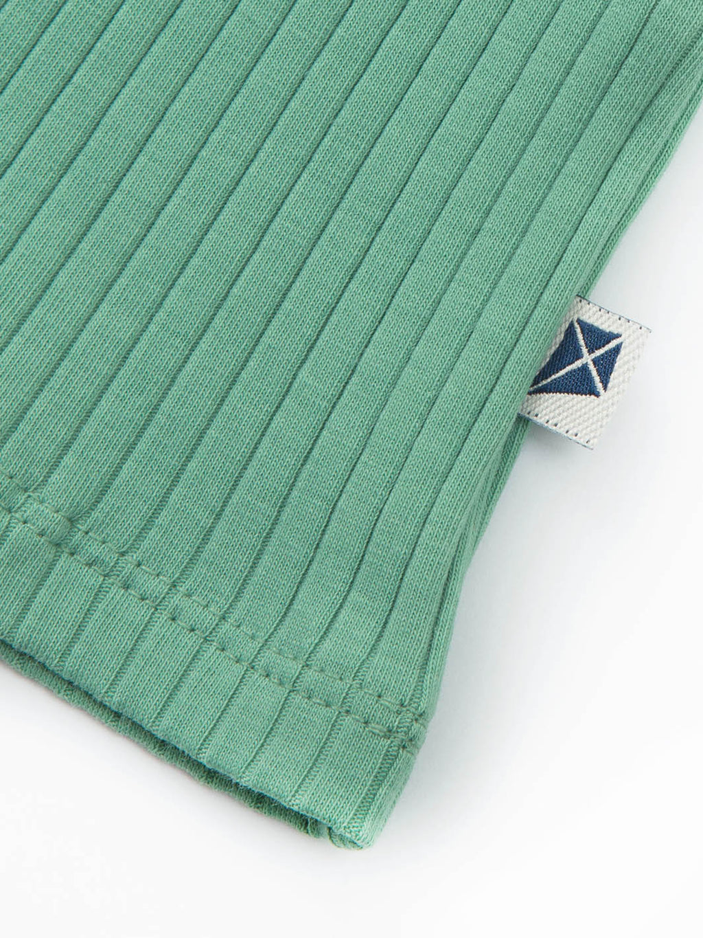 Portesham Ribbed T-Shirt Sage — gallery