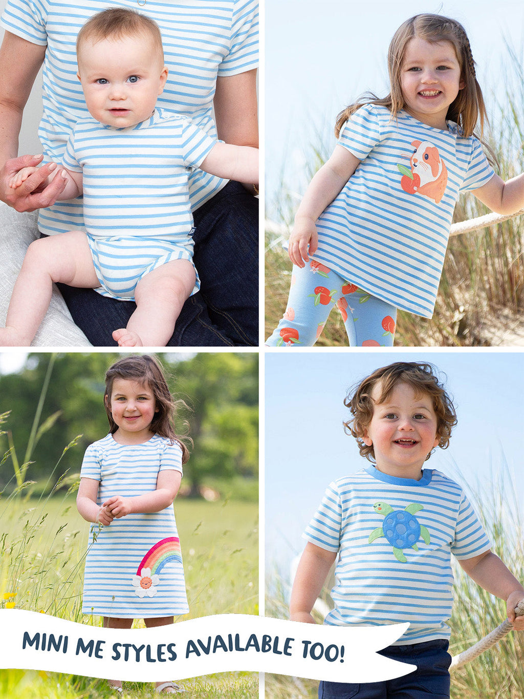 Tarrant Jersey T-Shirt Bluebell Stripe — gallery