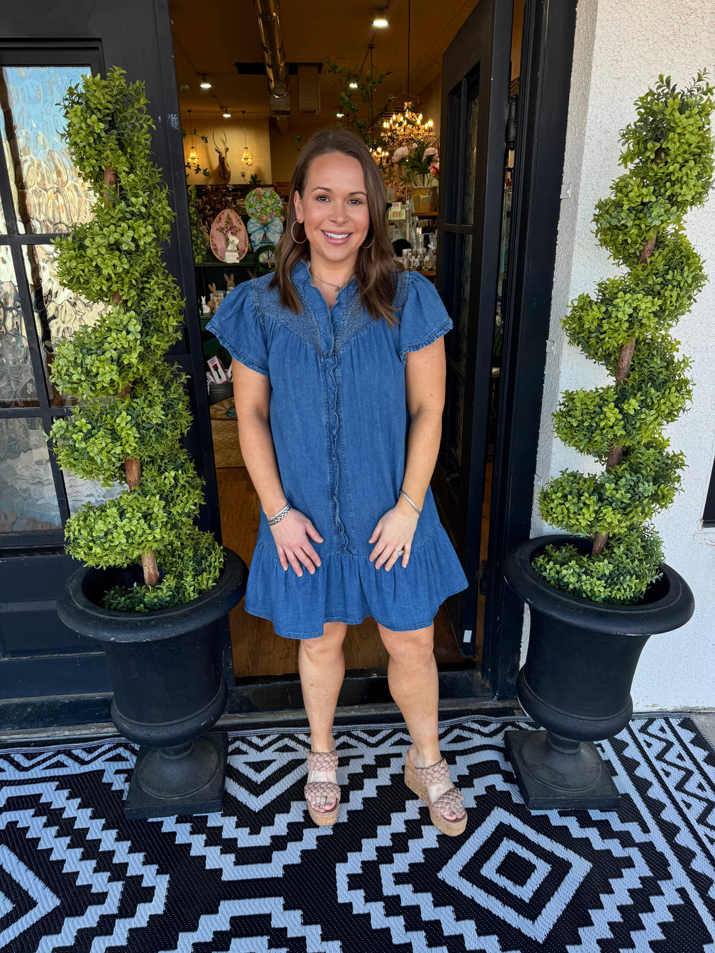Nova Dress- Light Denim - gallery