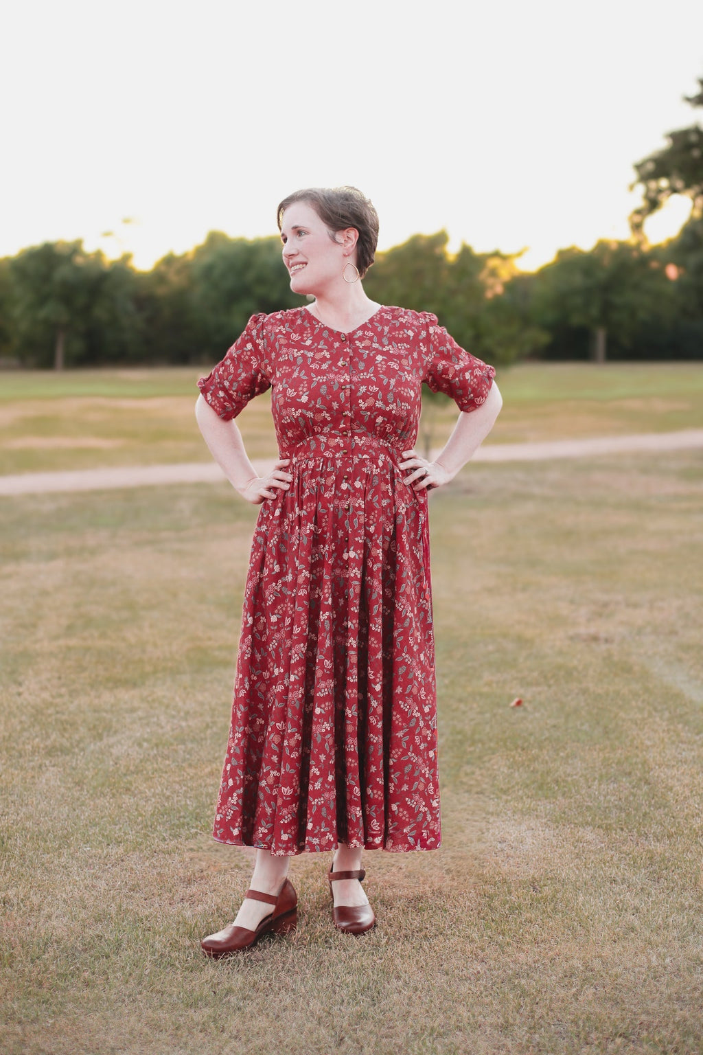 Applecider Blossom ~ Hearthside Dress — gallery